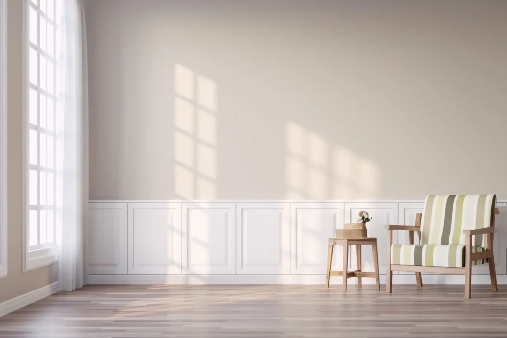 chair in front of a window